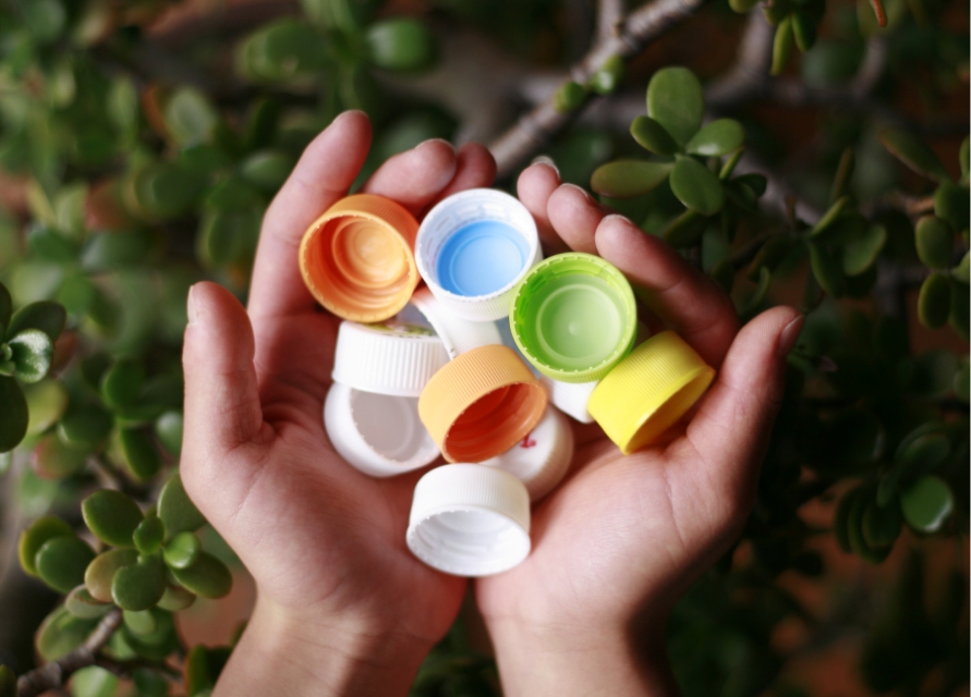 ペットボトルキャップの収集