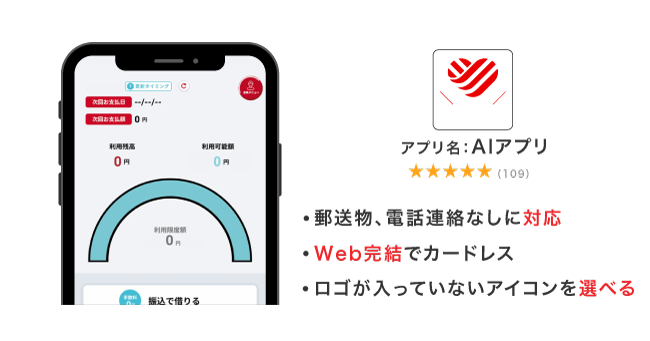 アイフルのアプリ