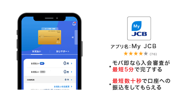 JCBカードのMyJCB